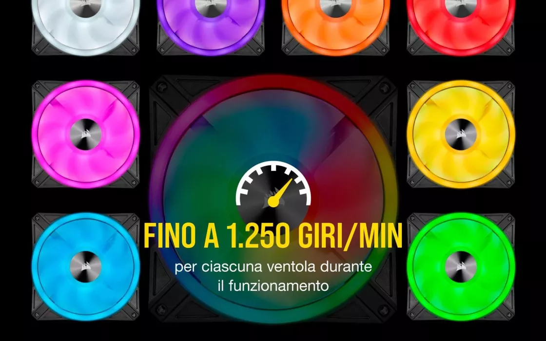 Ventole RGB Corsair da 14 cm ad un prezzo FOLLE su Amazon