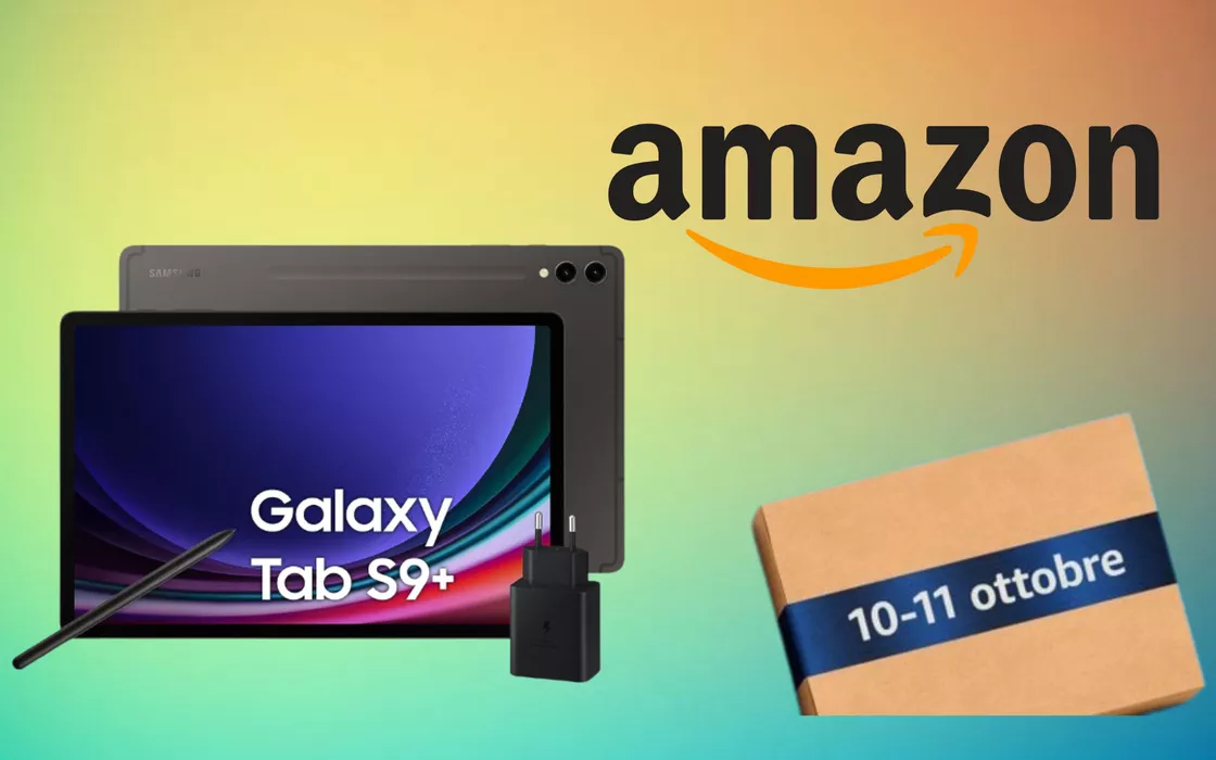 Samsung Galaxy Tab S9 FE è già in sconto su Amazon