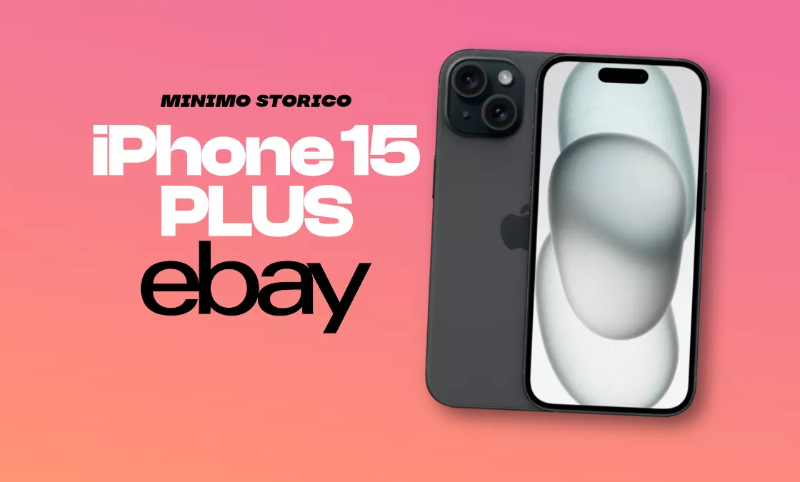 iPhone 15 Plus al MINIMO STORICO su eBay: perfetto per Natale!