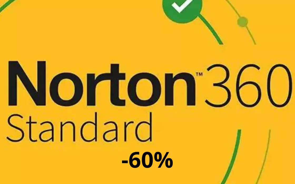 Norton 360 Standard, occasione unica con sconto del 60%