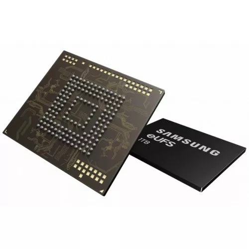 Samsung presenta i chip di memoria embedded da 1 TB eUFS 2.1