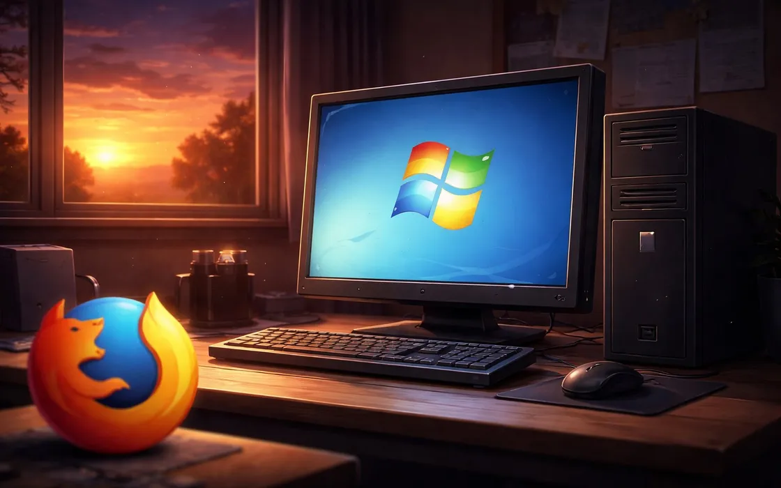 Firefox dice addio a Windows 7 e Mozilla invita a passare a Linux