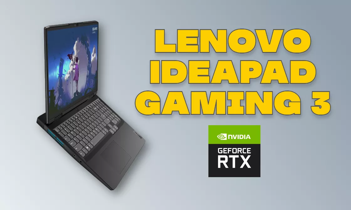 Lenovo IdeaPad Gaming 3 con GeForce RTX 3050: che PREZZO!