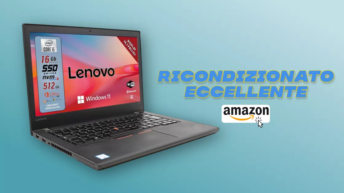 Lenovo ThinkPad con Core i5 (ricondizionato) ad un prezzo SHOCK