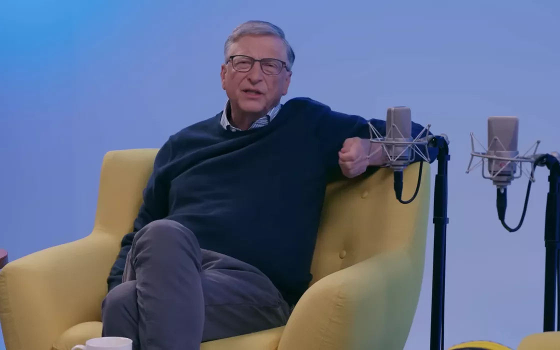 Bill Gates parla dell'AI: dalla crisi di alcune professioni ai vantaggi