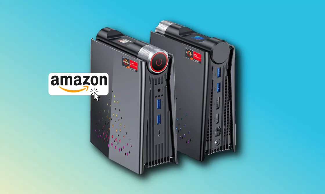 Mini PC da gaming con Ryzen 7: 380€ di SCONTO su Amazon