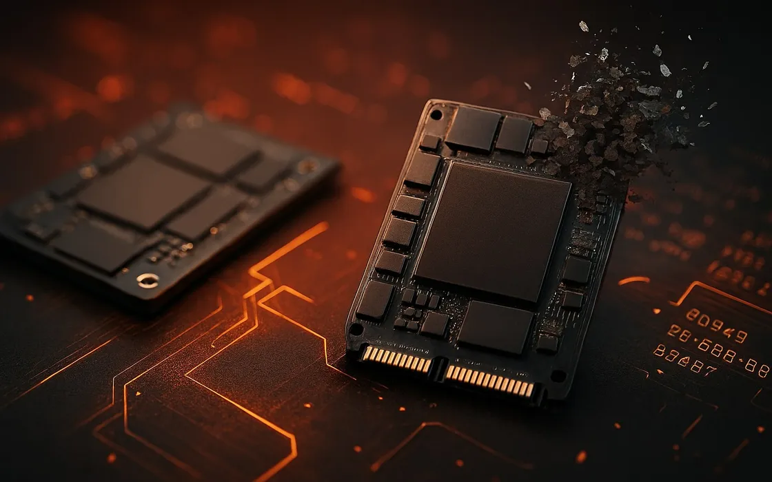 Perdita dati negli SSD non alimentati: il limite strutturale che molti ignorano