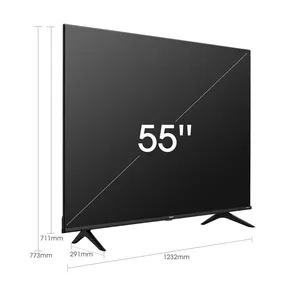 Smart TV Hisense 4K 55 VIDAA - Dimensioni