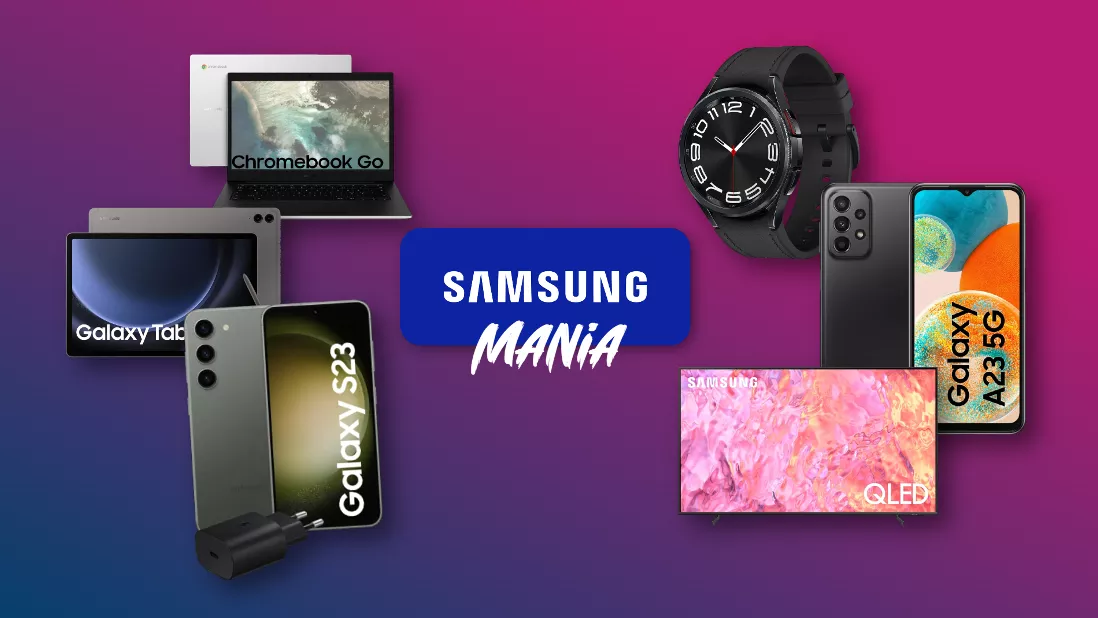 Samsung Mania: su Amazon risparmia fino al 52% sui migliori prodotti