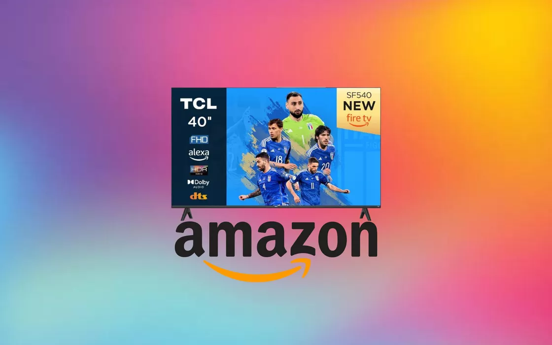 Smart TV TCL da 40 pollici in promo, costa quasi 200 euro su Amazon
