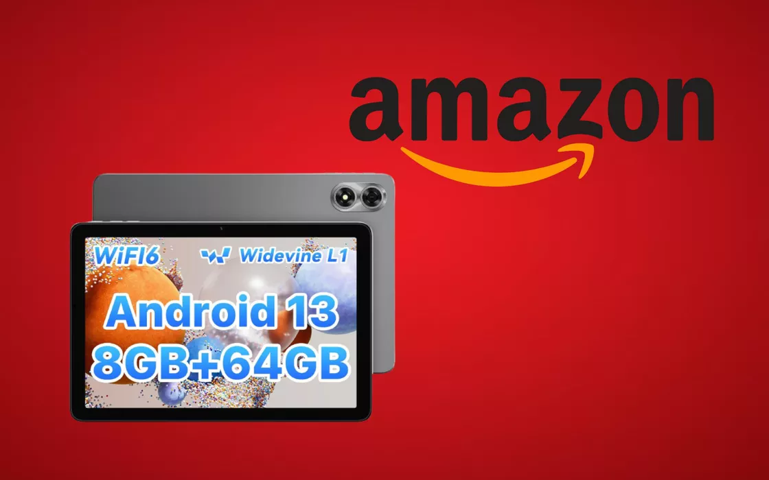 Il tablet che batte Samsung e Lenovo costa solo 70 euro su Amazon
