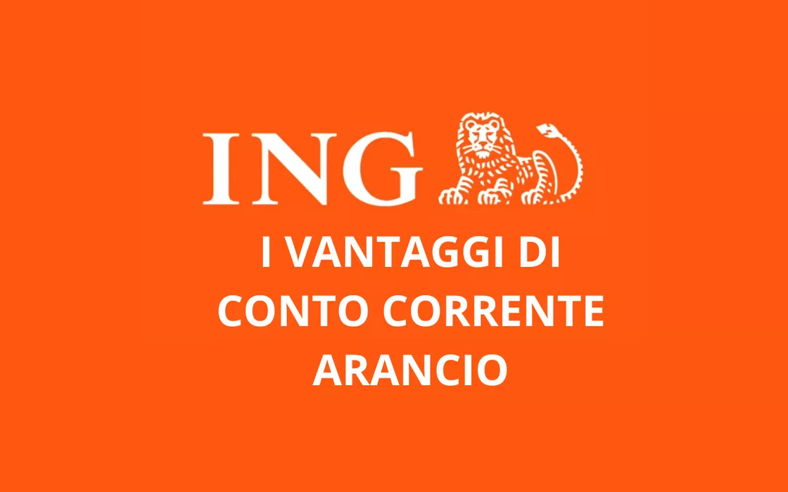 ING, 1 anno di Conto Corrente Arancio senza canone