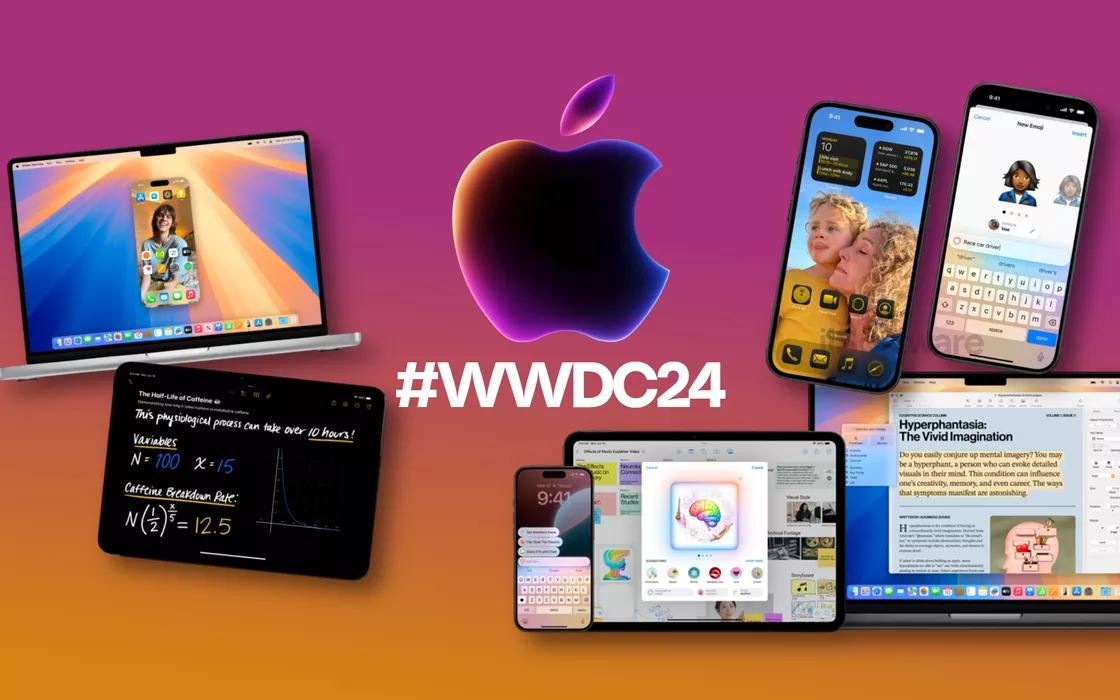 WWDC24: tutte le novità, da iOS 18 a Apple Intelligence