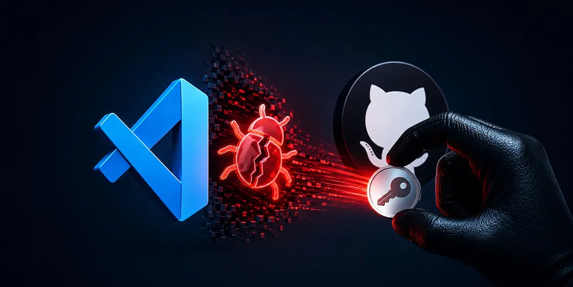 Un bug di Visual Studio Code permette il furto dei token GitHub con un clic