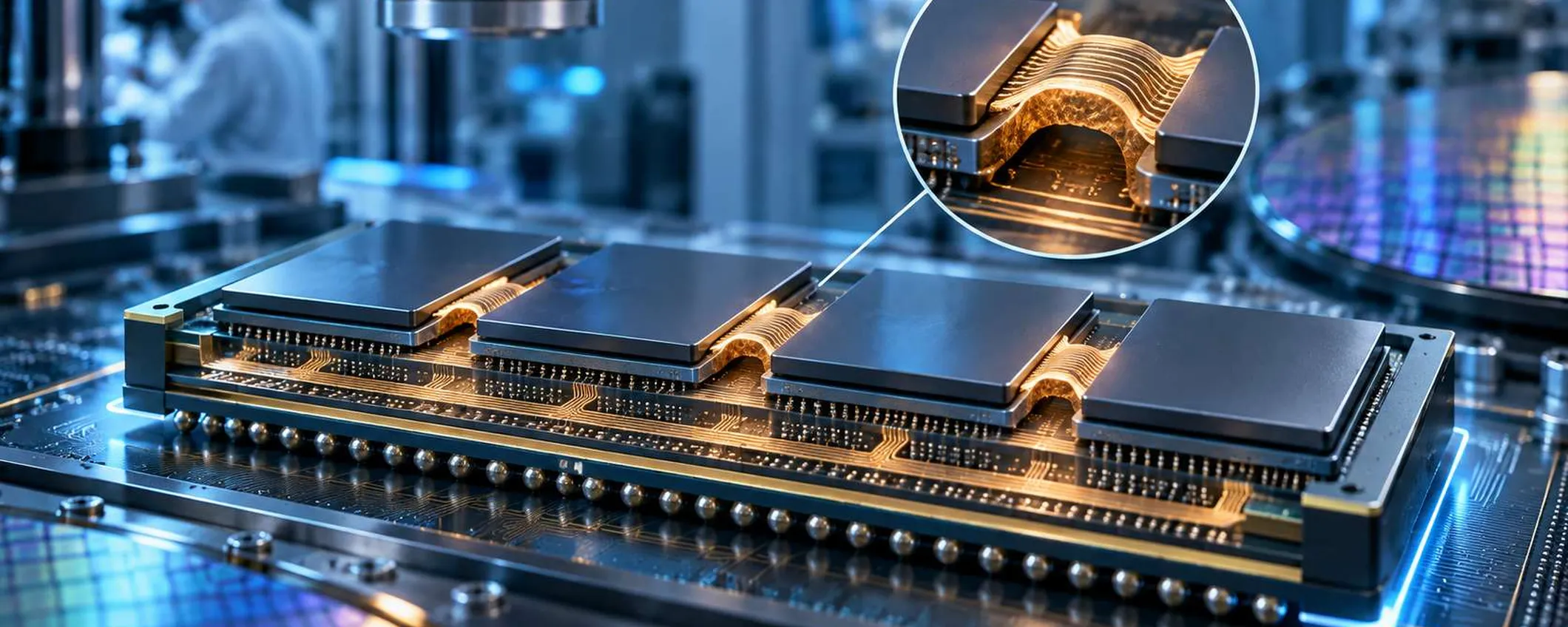 Copertina: Samsung prepara un nuovo packaging per rendere i chip AI più economici