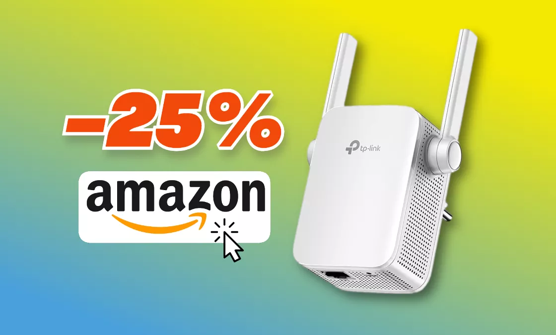 Ripetitore Wi-Fi TP-Link con velocità fino a 1.2 Gbps: si vola con il -25% Amazon