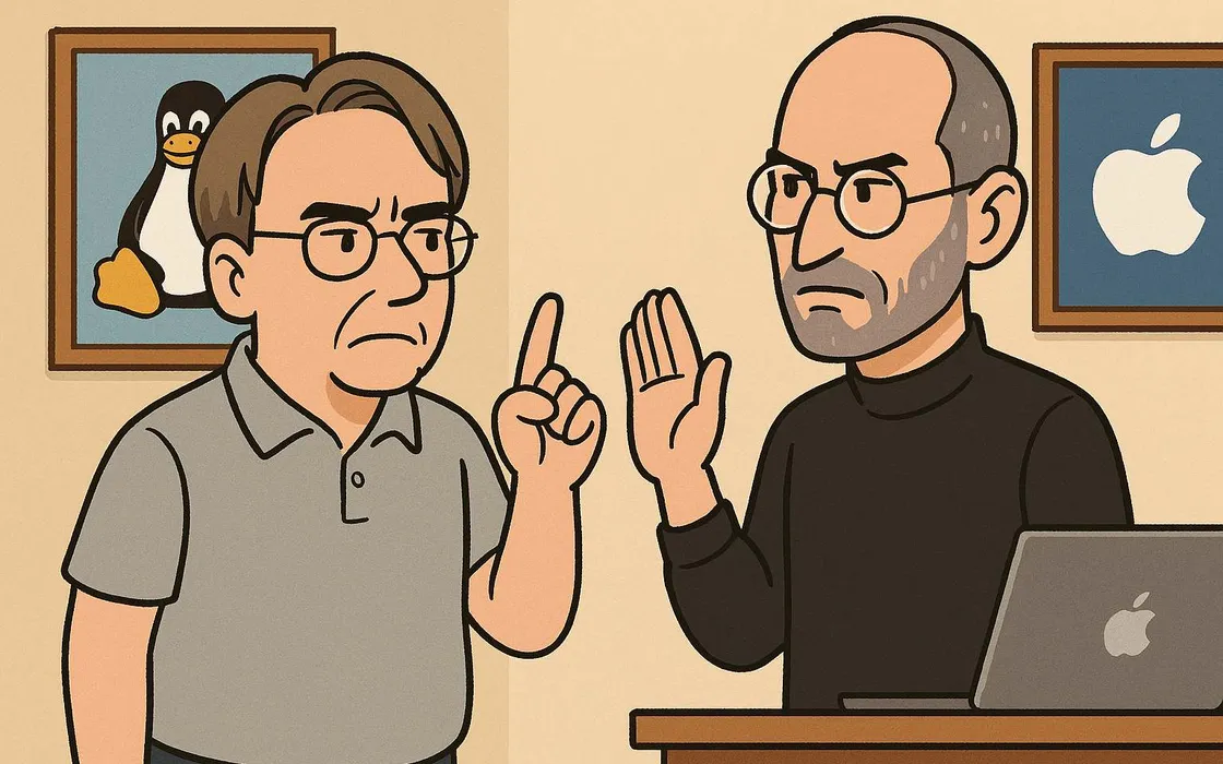 Un no che ha fatto storia: quando Linus Torvalds rifiutò Steve Jobs e salvò Linux