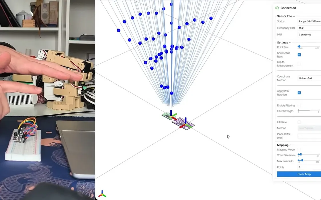 Mappare una stanza in 3D in tempo reale con ESP32: il progetto che puoi replicare