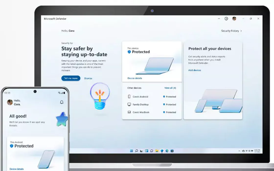Microsoft Defender: nuova versione installata automaticamente sui PC Windows