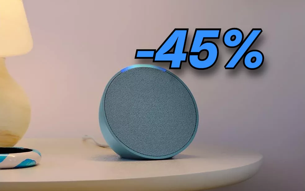 Echo Pop, lo speaker con Alexa è più SCONTATO CHE MAI (-45%)