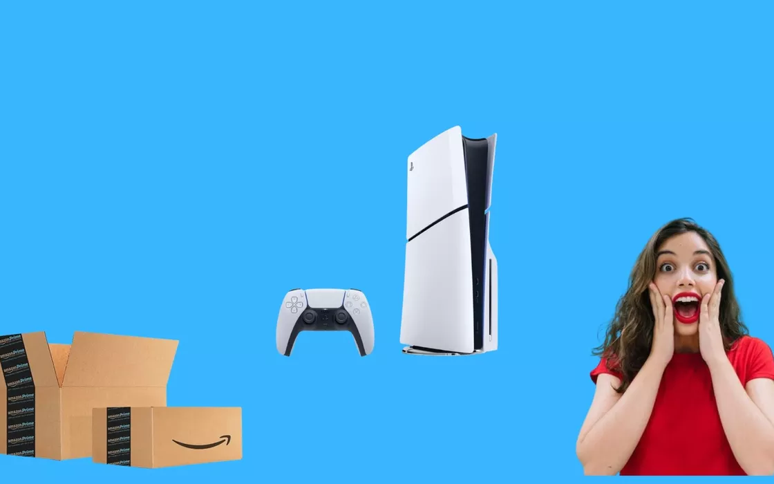 Prime Day 2024: Amazon SVENDE la PlayStation 5 Slim a -130 EURO