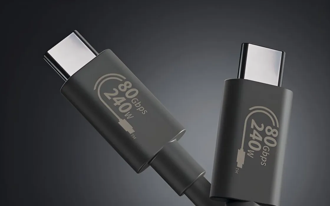 Arrivano i cavi USB4 2.0: banda fino a 80 Gbps