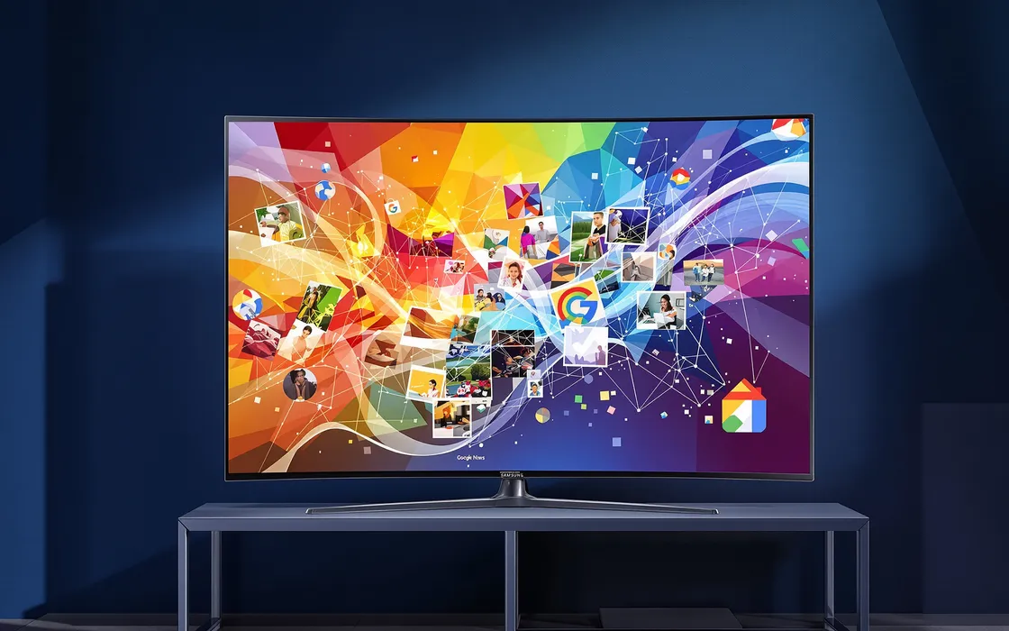 Samsung integra Google Foto su TV Tizen con strumenti AI