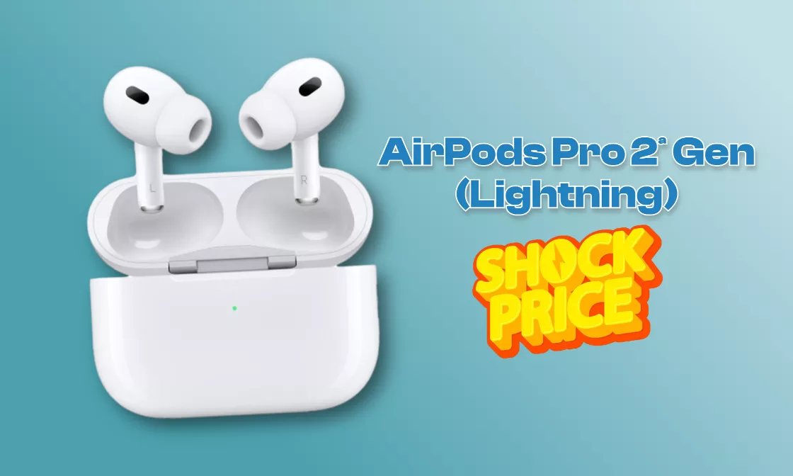 AirPods Pro 2ª gen (Lightning) in super sconto su eBay!