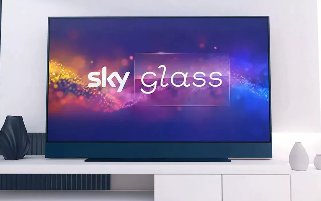 Smart TV Sky Glass dopo i festeggiamenti del primo giorno