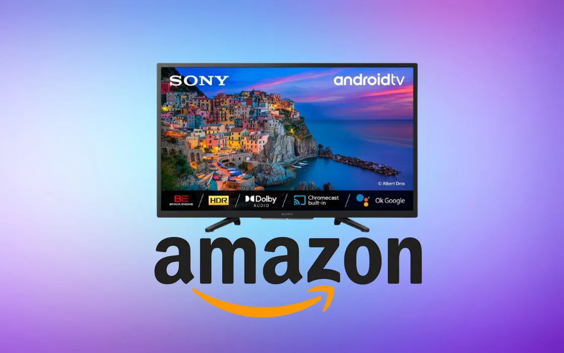 Smart TV Sony da 32 pollici, Amazon la regala ad un SUPER prezzo