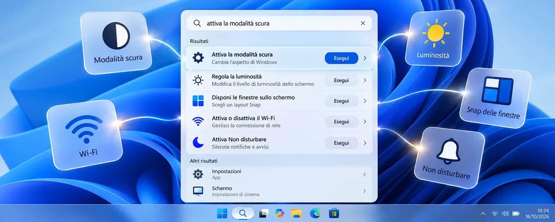 Windows Search non serve più solo a cercare: può modificare Windows 11