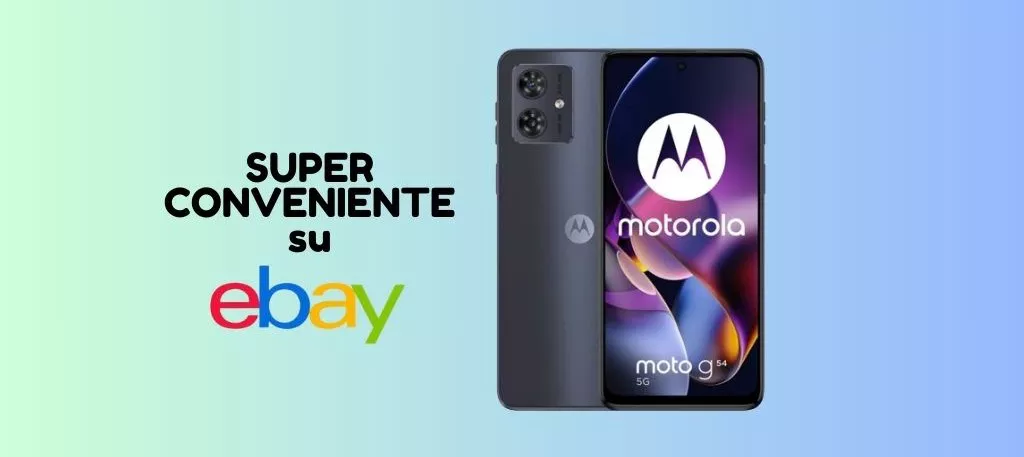 Motorola moto g54 a SOLI 138 euro su eBay, corri a prenderlo!