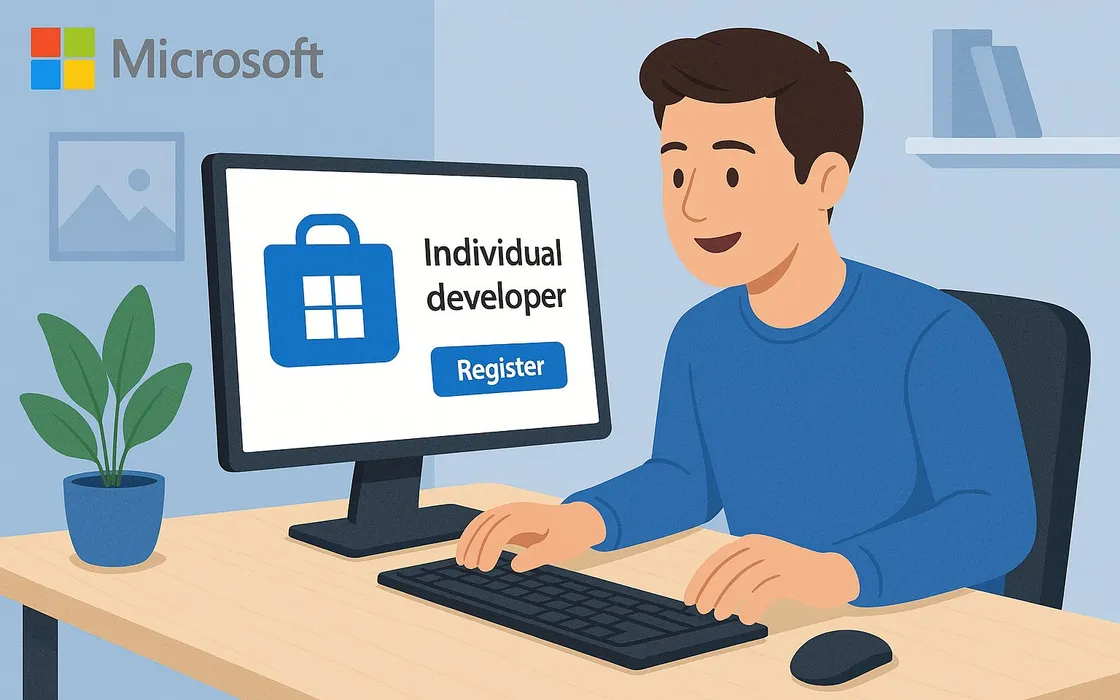 Microsoft Store: registrazione gratuita per gli sviluppatori individuali