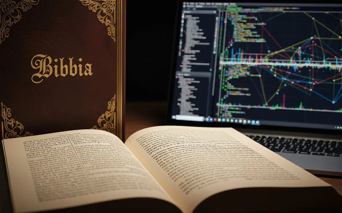 L'Intelligenza Artificiale svela i segreti della Bibbia: chi ha scritto i testi sacri