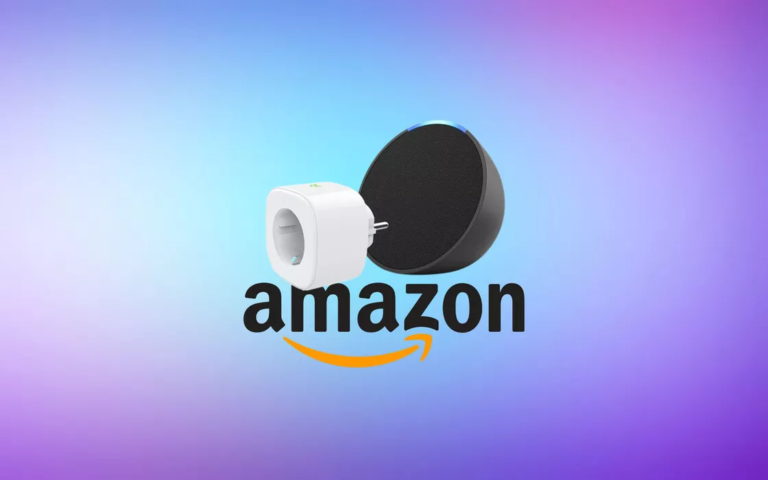 Echo Pop con un regalo: Alexa e una Smart Plug a poco più di 20 €