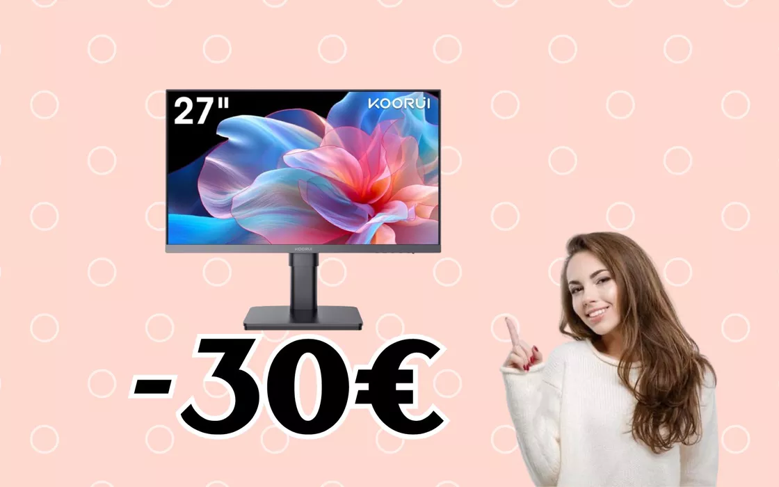 Il monitor full HD da 27 pollici più amato del momento è TORNATO