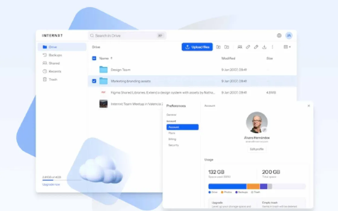 Approfitta dell'85% di sconto su Internxt e prova a vincere una carta regalo fino a 1000€