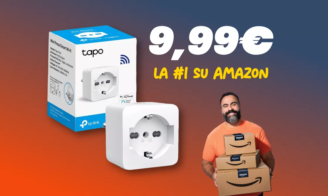 La presa smart SVENDUTA su Amazon è di TP-Link: solo 9,99€