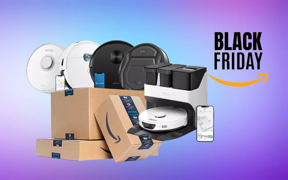 Black Friday 2023: i migliori robot aspirapolvere da acquistare