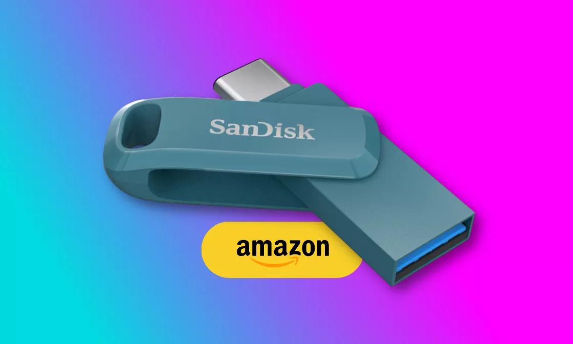 Unità flash SanDisk con USB-C e USB-A: sconto IMPERDIBILE