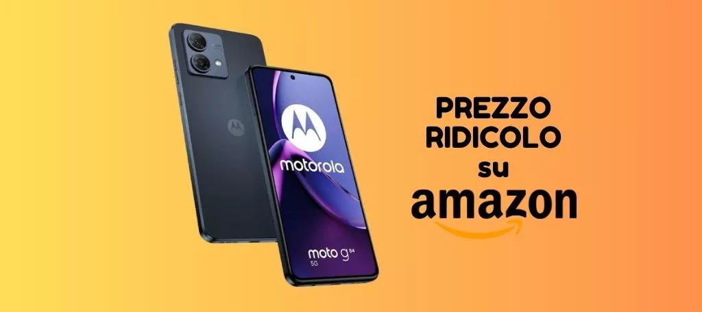 Su Amazon Motorola moto g54 a PREZZO RIDICOLO, solo 155 euro!