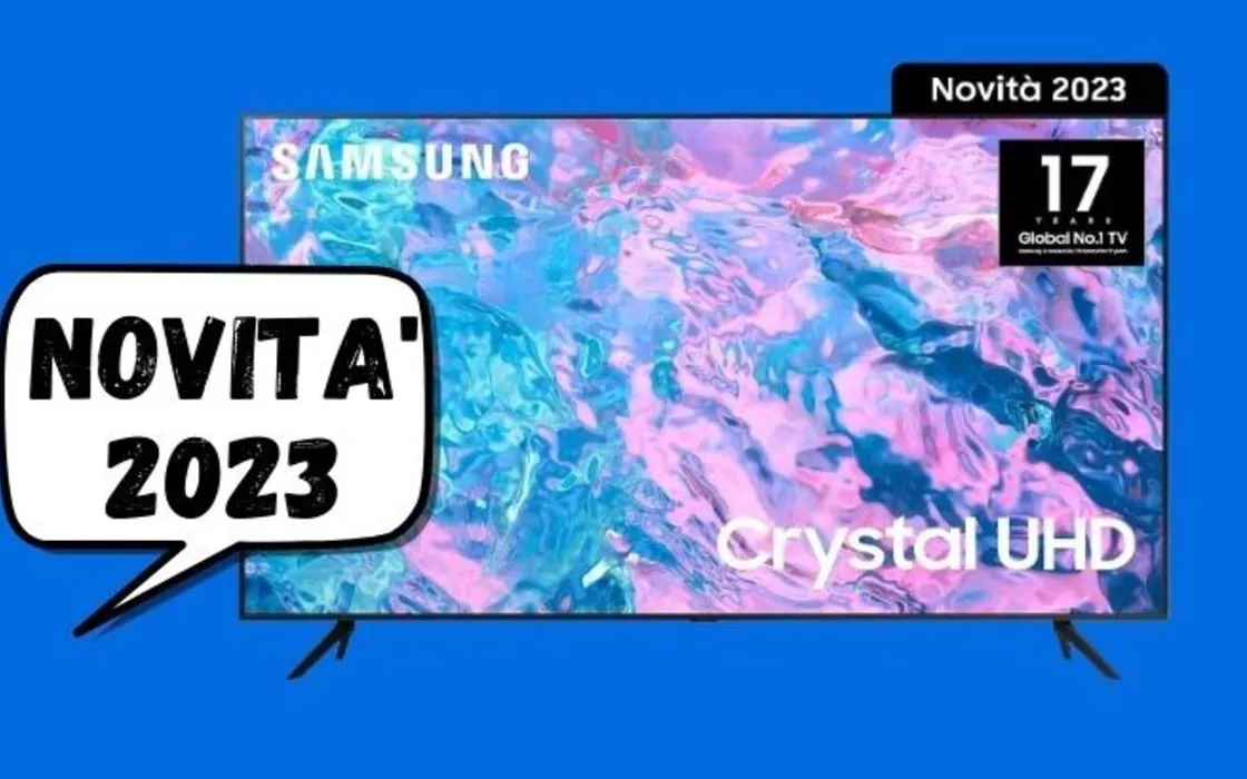 Novità 2023: Tv Samsung da 55 pollici IN OFFERTA ora su Amazon
