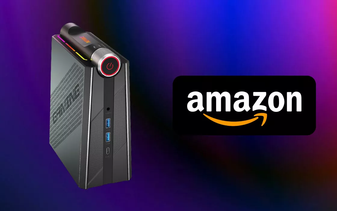 Computer da gaming piccolissimo ma potentissimo in sconto su Amazon