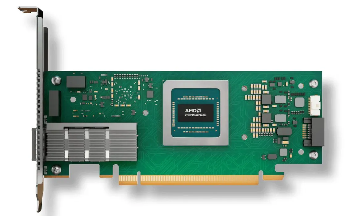 Pensando Pollara 400GbE è la prima scheda Ultra Ethernet di AMD