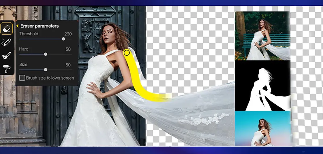 Rimuovere lo sfondo dalle foto: Aiarty Image Matting lo fa in pochi secondi, senza errori