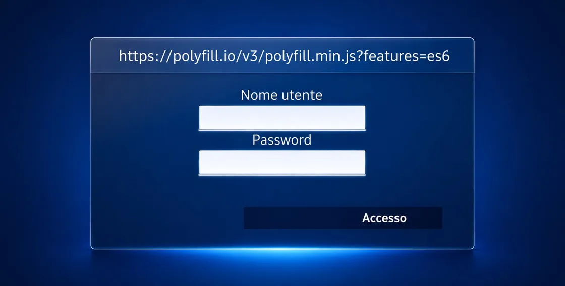 Messaggio Polyfill su TV Samsung con richiesta nome utente e password: come risolvere