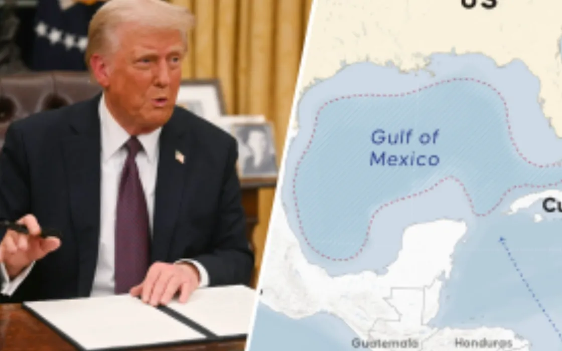 Google Maps, Trump: il Golfo del Messico si chiamerà Gulf of America
