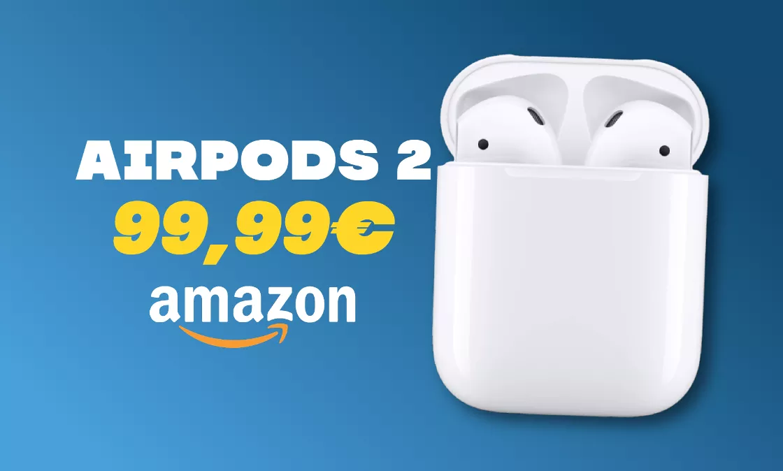 Gli AirPods di 2ª generazione di nuovo A MENO di 100€ su Amazon