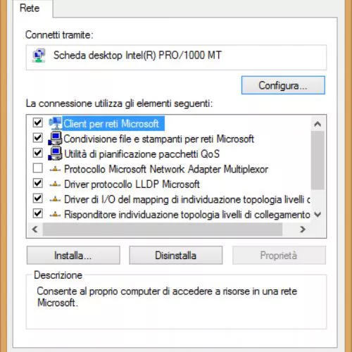 Connessione limitata o assente in Windows 8.1: come risolvere