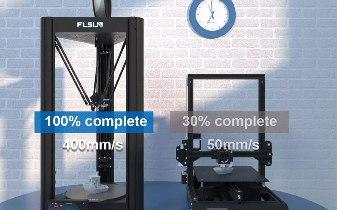 Stampante 3D grande e superveloce: FLSUN V400. Caratteristiche e prezzo scontato